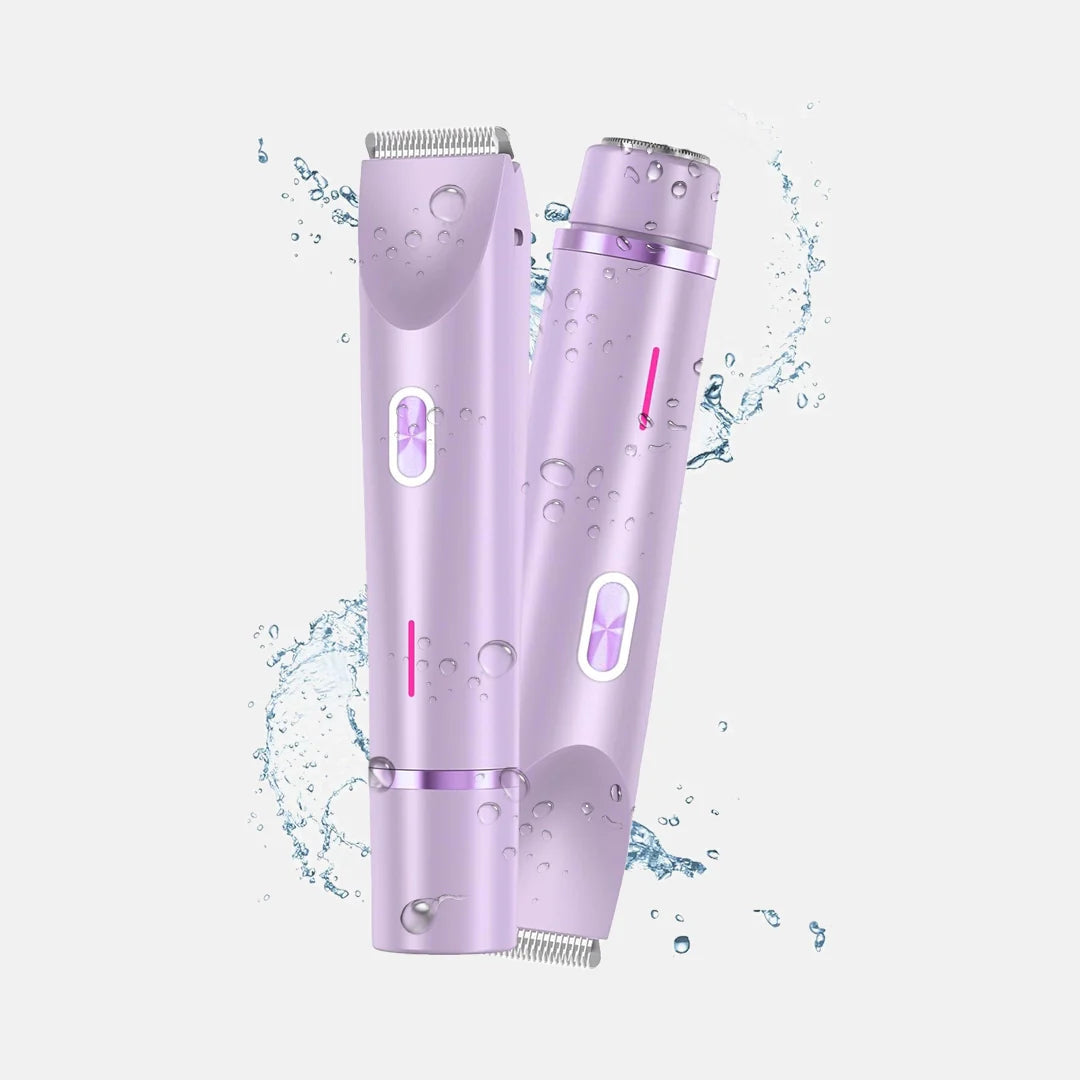 2in1 Painless Bikini Hair Trimmer – Waterproof, Skin-Safe & Rechargeable